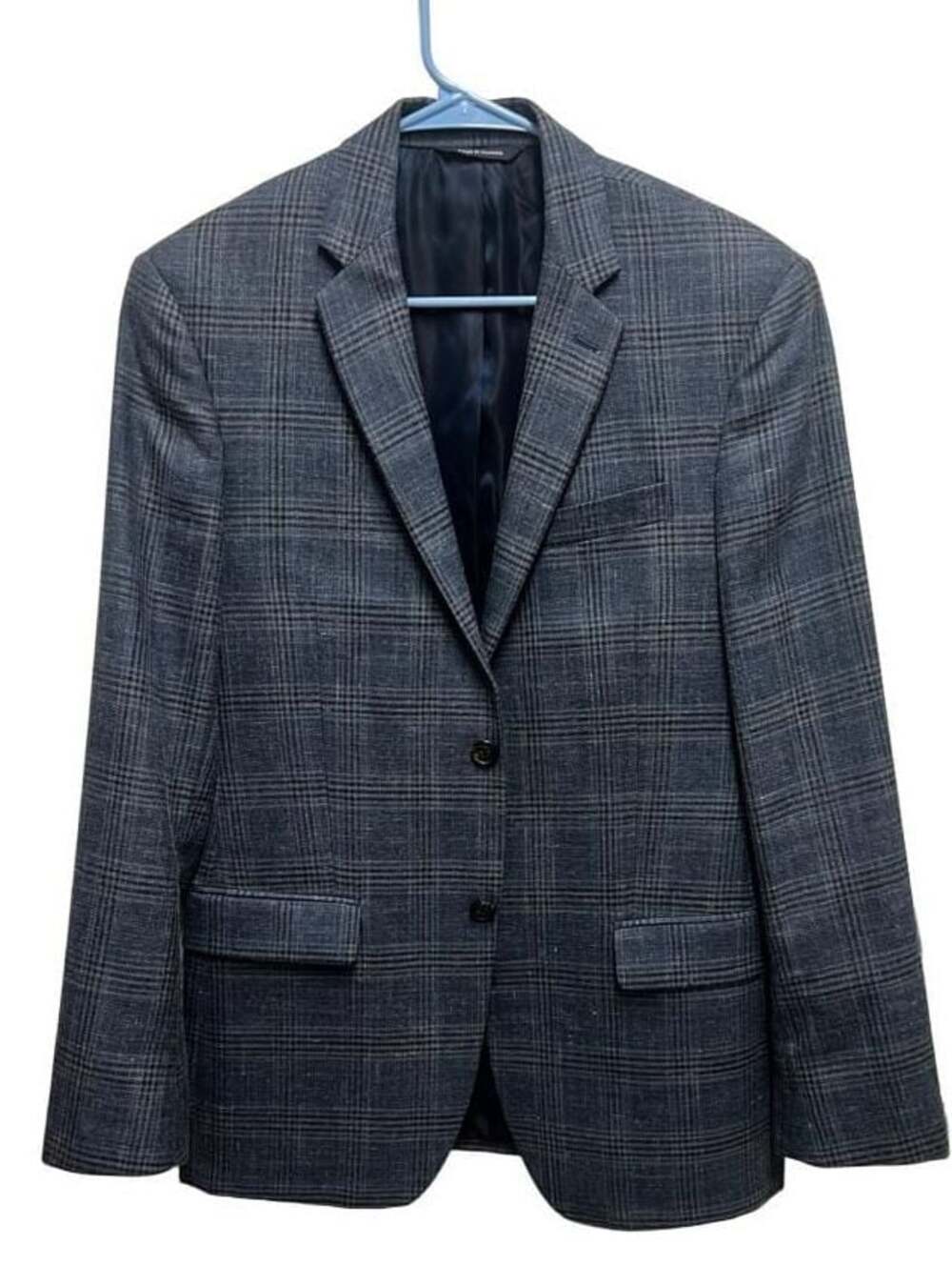 Ralph Lauren Wool Silk Linen Plaid Sport Coat Blazer, 38R - Picture 13 of 13